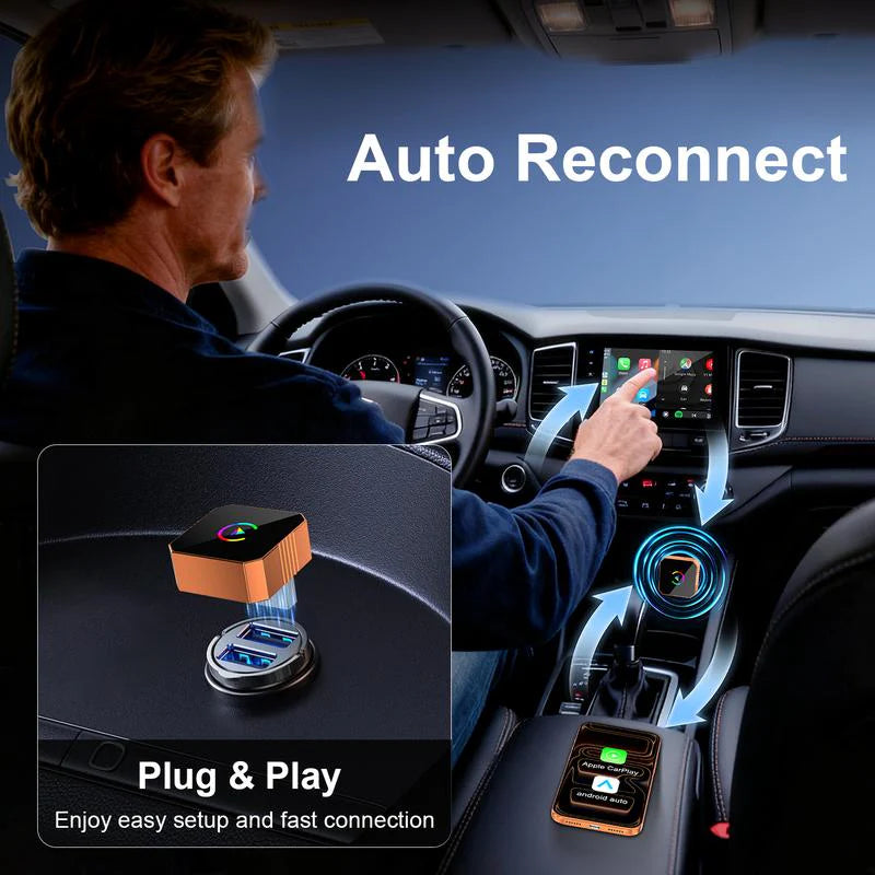 Zenith-Connect Pro: Wireless CarPlay Adapter for Factory Wired CarPlay – 2026 Upgrade